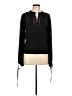 Anine Bing Black Long Sleeve Blouse Size L - photo 1