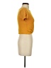 Gaze Yellow Short Sleeve Turtleneck Size S - photo 1