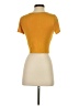 Gaze Yellow Short Sleeve Turtleneck Size S - photo 4