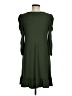 MSK Solid Green Casual Dress Size M - photo 2