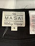 Masai 100% Viscose Black Short Sleeve Top Size S - photo 7
