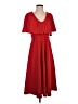 Donna Morgan Red Cocktail Dress Size 4 - photo 1