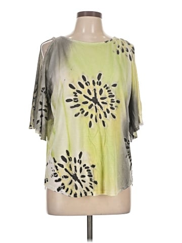 T Party Short Sleeve Blouse (view 1)