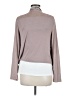 LOGO by Lori Goldstein 100% Polyester Gray Cardigan Size M - photo 2