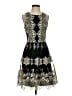 BHLDN 100% Polyester Black Cocktail Dress Size 4 - photo 1