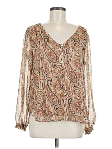 Ann Taylor LOFT Long Sleeve Blouse (view 1)