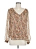 Ann Taylor LOFT Ivory Long Sleeve Blouse Size M - photo 1