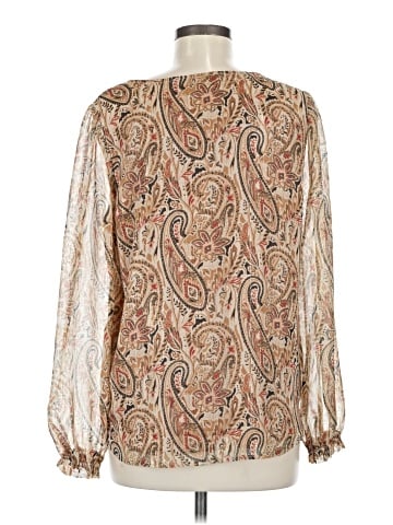 Ann Taylor LOFT Long Sleeve Blouse (view 2)