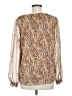 Ann Taylor LOFT Ivory Long Sleeve Blouse Size M - photo 2
