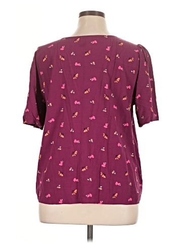 Ann Taylor LOFT Outlet Short Sleeve T-Shirt (view 2)