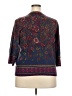 Talbots 100% Cashmere Paisley Blue Cashmere Pullover Sweater Size 2X Petite - photo 2