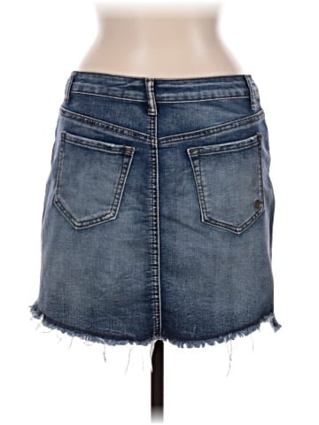 Indigo Rein Denim Skirt (view 2)