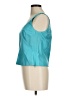 Carlisle 100% Acetate Teal Sleeveless Blouse Size 8 - photo 5