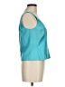 Carlisle 100% Acetate Teal Sleeveless Blouse Size 8 - photo 4