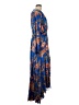 Elliatt Paisley Blue Casual Dress Size L - photo 4