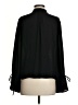 J.Crew 100% Polyester Black Long Sleeve Blouse Size S - photo 2