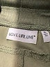 Love.Life.Live Solid Green Athletic Shorts Size XL - photo 3