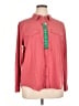 Eddie Bauer Color Block Red Long Sleeve Button-Down Shirt Size XL - photo 1