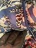 Damart 100% Polyester Print Blue Snow Jacket Size 10 - photo 6