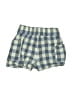 Mini Boden Checkered-gingham Blue Shorts Size 18-24 mo - photo 2