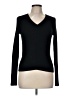 Ann Taylor Black Silk Pullover Sweater Size M - photo 1