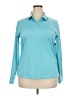 Tuckernuck Teal Long Sleeve Blouse Size XXL - photo 1