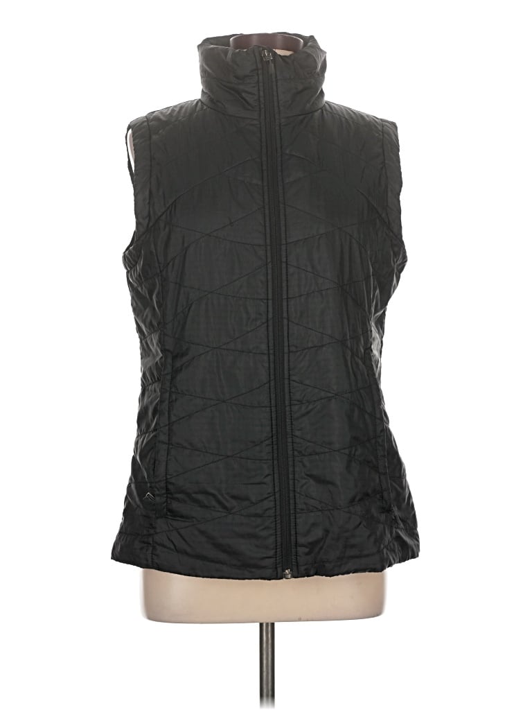 Pre-owned Columbia Vest In Black