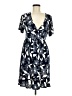 Espresso Print Blue Casual Dress Size M - photo 1