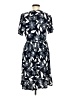 Espresso Print Blue Casual Dress Size M - photo 2