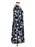 Espresso Print Blue Casual Dress Size M - photo 4