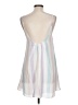 Buddy Love 100% Polyester Stripes White Casual Dress Size L - photo 2