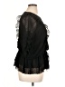 Express 100% Polyester Black 3/4 Sleeve Blouse Size XL - photo 4