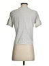 Athleta Metallic Silver Short Sleeve T-Shirt Size XXS - photo 2