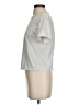 Athleta Metallic Silver Short Sleeve T-Shirt Size XXS - photo 5