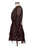 Zara 100% Polyester Hearts Black Cocktail Dress Size M - photo 5