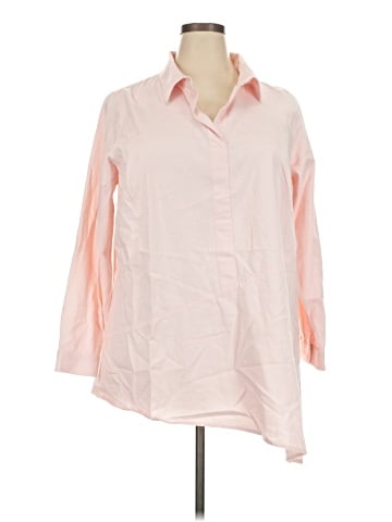 Joan Rivers 3/4 Sleeve Button-Down Shirt (view 1)