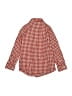 Cat & Jack Checkered-gingham Red Long Sleeve Button-Down Shirt Size 4 - 5 - photo 2