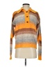 Something Navy Color Block Orange Pullover Sweater Size XS - photo 1