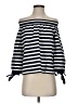 J.Crew 100% Cotton Blue 3/4 Sleeve Blouse Size S - photo 1