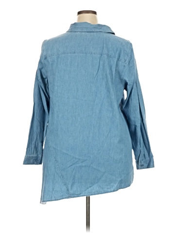 Joan Rivers 3/4 Sleeve Button-Down Shirt (view 2)