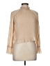 Zara Tan Long Sleeve Blouse Size XS - photo 1