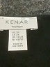 Kenar Solid Black Casual Dress Size 2X - photo 7