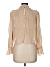 Zara Tan Long Sleeve Blouse Size XS - photo 2