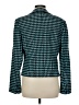 Carlisle 100% Acetate Houndstooth Teal Blazer Size 8 - photo 2