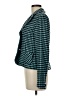 Carlisle 100% Acetate Houndstooth Teal Blazer Size 8 - photo 5