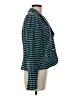 Carlisle 100% Acetate Houndstooth Teal Blazer Size 8 - photo 4