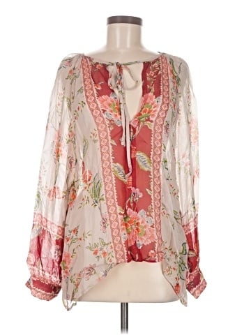 Fifteen Twenty Long Sleeve Blouse (view 1)