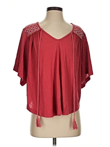 Easel Short Sleeve Blouse (view 1)