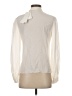 Jason Wu 100% Silk Ivory Long Sleeve Silk Top Size 0 - photo 2