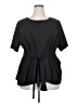 ELOQUII Black Short Sleeve Top Size 28 (estimated) - photo 1